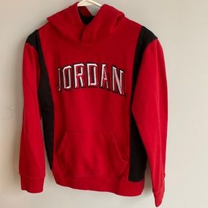 Jordan long sleeve hoodie kids size L 12/14